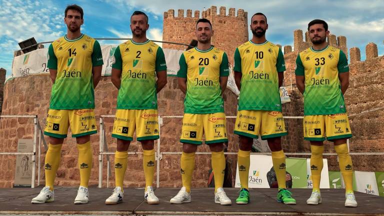 El Jaén Paraíso Interior FS muestra sus nuevas equipaciones El Jaén Paraíso Interior FS muestra sus nuevas equipaciones