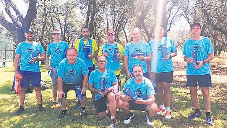 Una competición en familia en el Complejo La Garza Una competición en familia en el Complejo La Garza