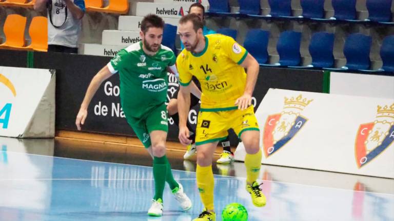 El Jaén Paraíso Interior suma un punto ante Osasuna Magna y sigue invicto El Jaén Paraíso Interior suma un punto ante Osasuna Magna y sigue invicto