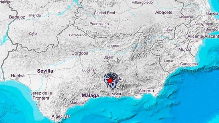 Registrado un terremoto de magnitud 3,1 con epicentro en Santa Fe Registrado un terremoto de magnitud 3,1 con epicentro en Santa Fe