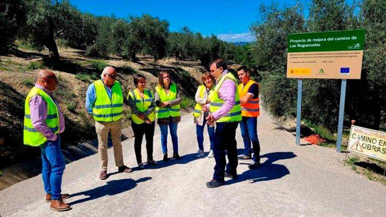 Obras para mejorar en el paso a fincas agrícolas en Frailes y Castillo de Locubín Obras para mejorar en el paso a fincas agrícolas en Frailes y Castillo de Locubín