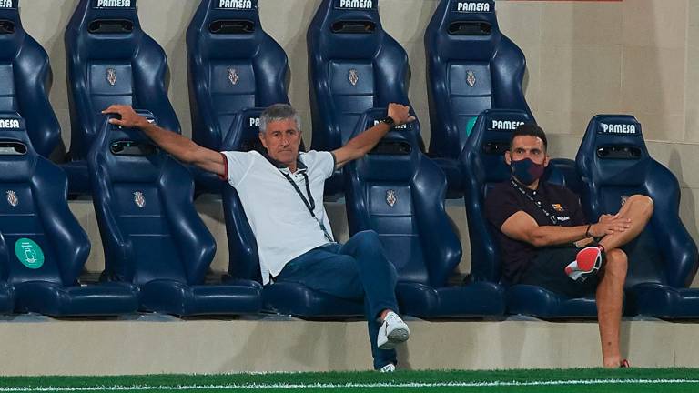 Quique Setién: “Creo que soy la envidia ahora de muchos entrenadores” Quique Setién: “Creo que soy la envidia ahora de muchos entrenadores”