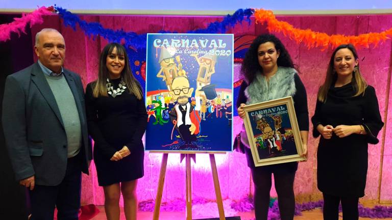 Paco Letras protagoniza el cartel que representa el Carnaval en la Carolina Paco Letras protagoniza el cartel que representa el Carnaval en la Carolina