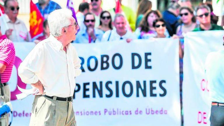 Los pensionistas de Jaén volverán a manifestarse el 17 de junio