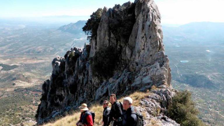 Altos picos y escasa vegetación Altos picos y escasa vegetación