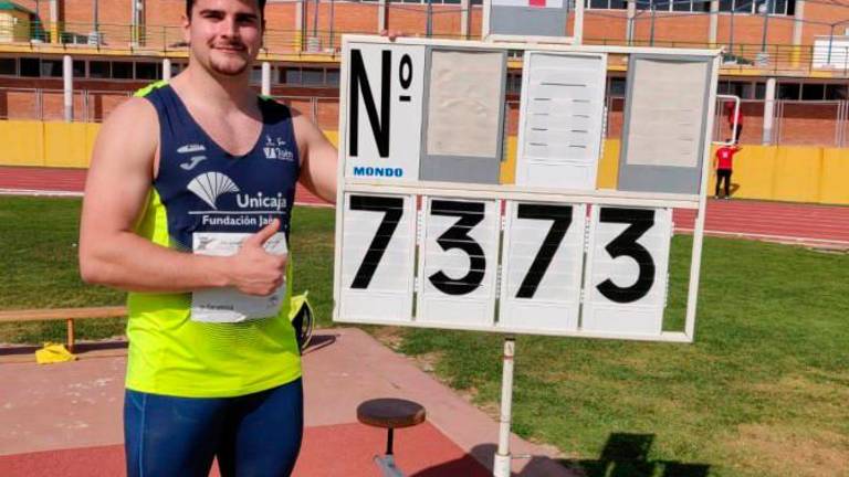 Alberto González, en la final del campeonato europeo de martillo Alberto González, en la final del campeonato europeo de martillo