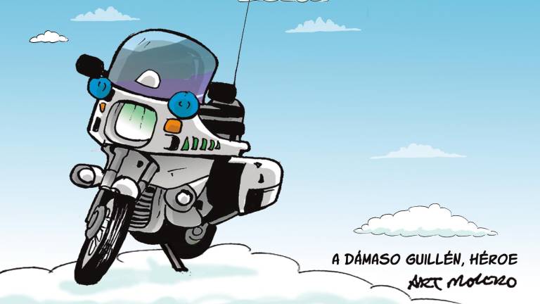 La obra de Arturo Molero, en la campaña de la DGT La obra de Arturo Molero, en la campaña de la DGT