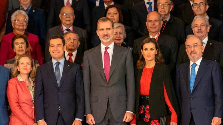 El Rey, en el Congreso de Academias de la Lengua El Rey, en el Congreso de Academias de la Lengua