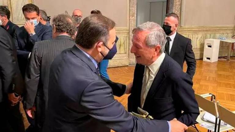 El arquitecto Rafael Moneo recibe el León de Oro en la Bienal Internacional de Arquitectura Venecia El arquitecto Rafael Moneo recibe el León de Oro en la Bienal Internacional de Arquitectura Venecia