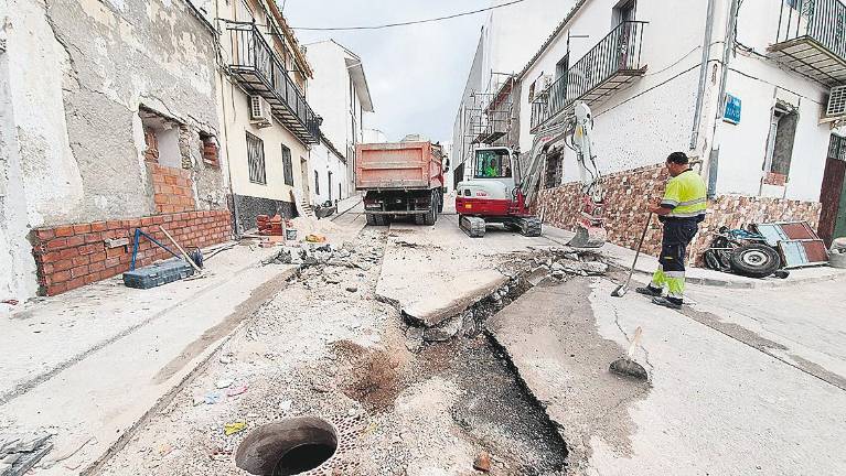 Obras de adecuación en la zona “Cristo del gallo”