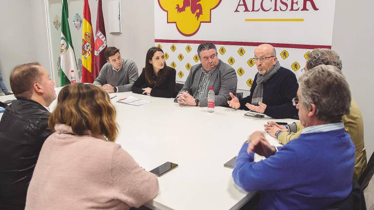 Cs y Alciser mantienen un encuentro de trabajo Cs y Alciser mantienen un encuentro de trabajo