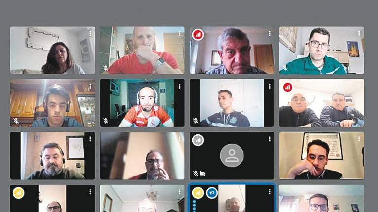 Encuentro virtual para analizar la situación del deporte en la ciudad Encuentro virtual para analizar la situación del deporte en la ciudad