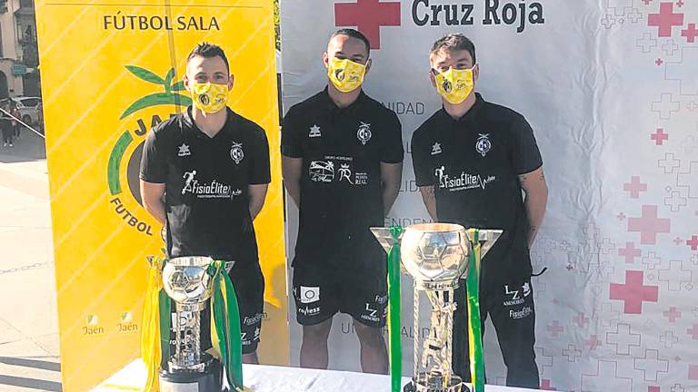 El Jaén FS quiere prolongar en Pamplona su excelene inicio El Jaén FS quiere prolongar en Pamplona su excelene inicio