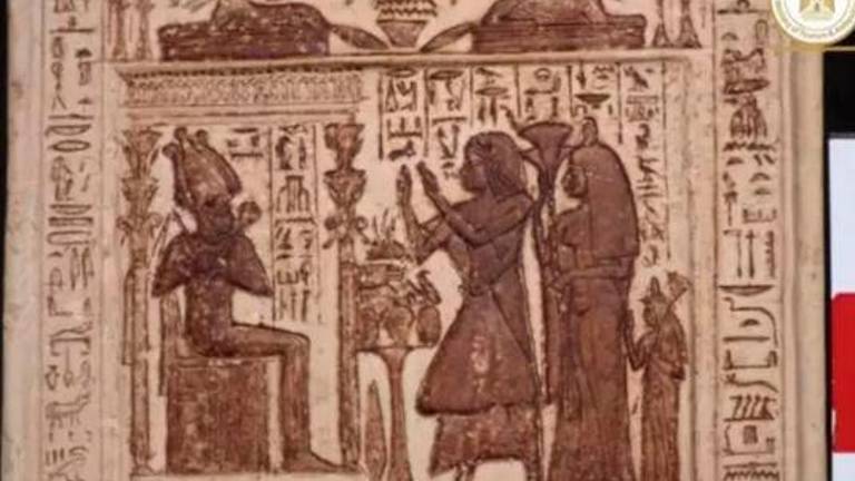 Excavado en Egipto un templo funerario de hace 4.300 años Excavado en Egipto un templo funerario de hace 4.300 años