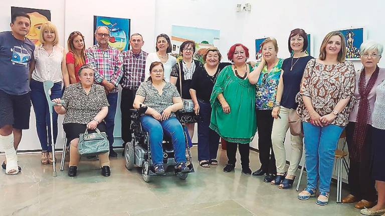 Exposición de cuadros del taller de pintura del centro de mayores Exposición de cuadros del taller de pintura del centro de mayores