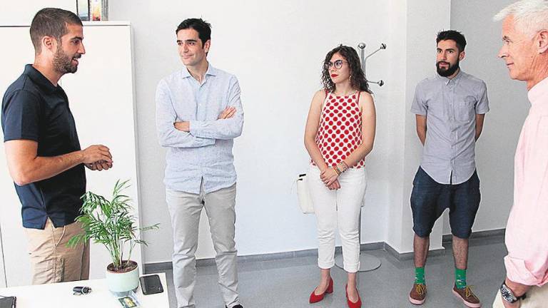 Las oficinas de vivero empresarial del Llano Mazuelos, al completo Las oficinas de vivero empresarial del Llano Mazuelos, al completo