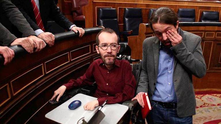 Pablo Iglesias rompe a llorar tras la investidura que abre paso a un Gobierno de coalición Pablo Iglesias rompe a llorar tras la investidura que abre paso a un Gobierno de coalición