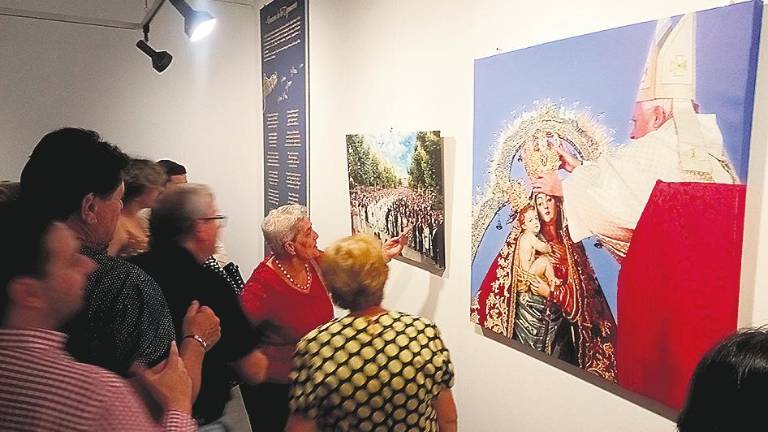 La coronación de la patrona, en una muestra del Palacio Abacial La coronación de la patrona, en una muestra del Palacio Abacial