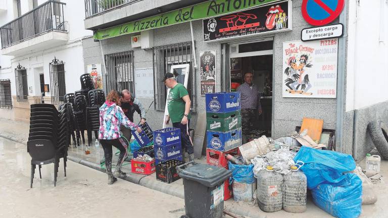La Campiña, la comarca más damnificada por el temporal La Campiña, la comarca más damnificada por el temporal
