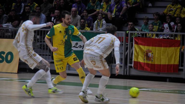 El Jaén Paraíso Interior respira por Alan Brandi, que apunta a jugar ante el Barça El Jaén Paraíso Interior respira por Alan Brandi, que apunta a jugar ante el Barça