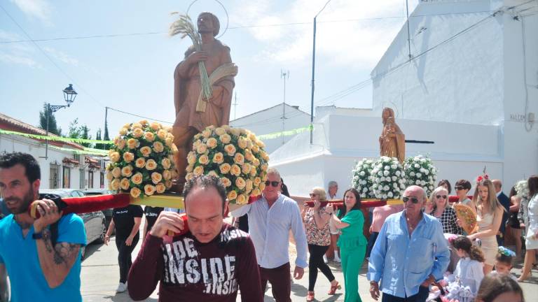 Las preciosas imágenes de un esperado reencuentro en Vegas de Triana Las preciosas imágenes de un esperado reencuentro en Vegas de Triana