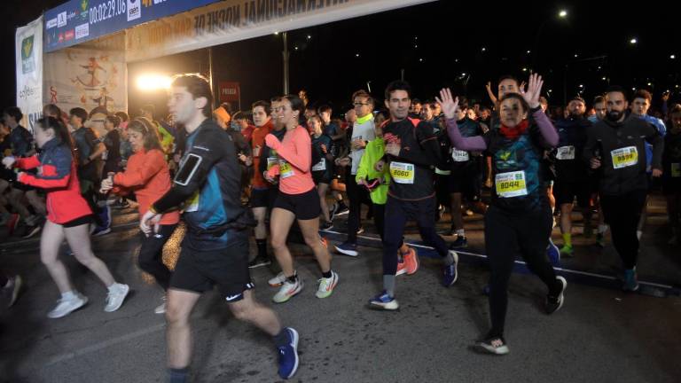 Agotadas las 10.000 plazas para la Carrera Urbana Internacional Noche de San Antón Agotadas las 10.000 plazas para la Carrera Urbana Internacional Noche de San Antón