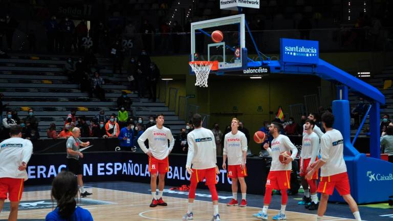 España vence con claridad a Georgia en el Olivo Arena (89-61) España vence con claridad a Georgia en el Olivo Arena (89-61)