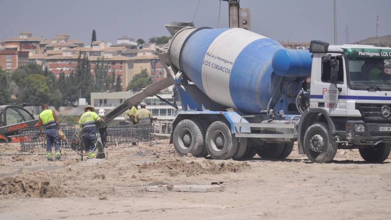 Las obras del parque comercial Victoria Park superan el 30% Las obras del parque comercial Victoria Park superan el 30%