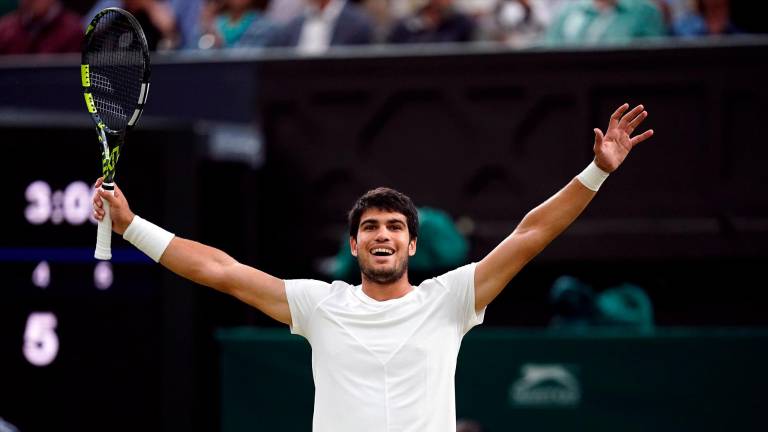 ¡Carlitos Alcaraz ya está en semifinales de Wimbledon! ¡Carlitos Alcaraz ya está en semifinales de Wimbledon!
