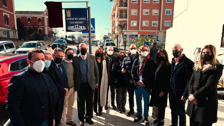 Luis Rentero ya cuenta con una avenida en Linares Luis Rentero ya cuenta con una avenida en Linares