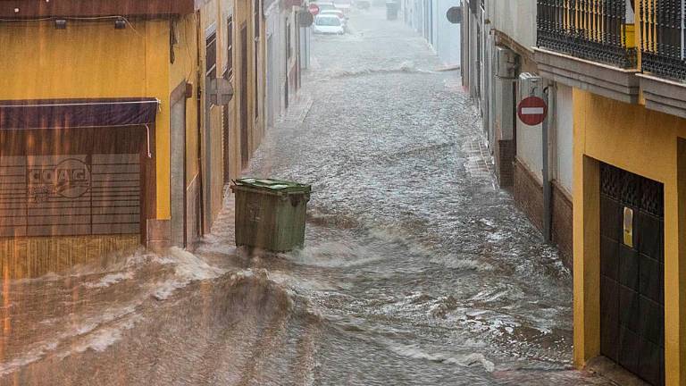 Siles, el pueblo en el que más agua deja el temporal Siles, el pueblo en el que más agua deja el temporal