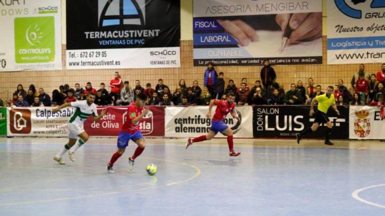 El Software DelSol Mengíbar FS claudica ante el Elche en el Sebastián Moya (1-3) El Software DelSol Mengíbar FS claudica ante el Elche en el Sebastián Moya (1-3)