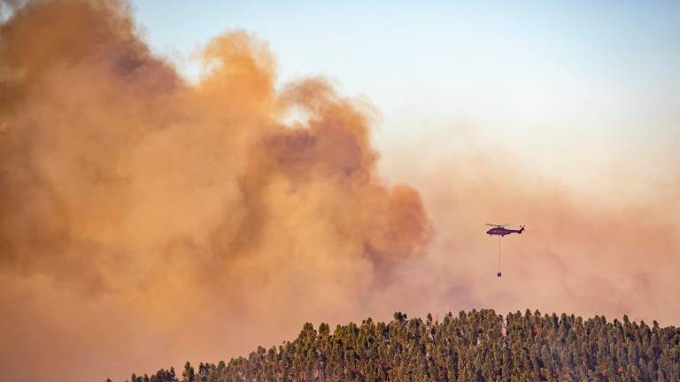 Infoca da por estabilizado incendio de Almonaster la Real (Huelva) Infoca da por estabilizado incendio de Almonaster la Real (Huelva)