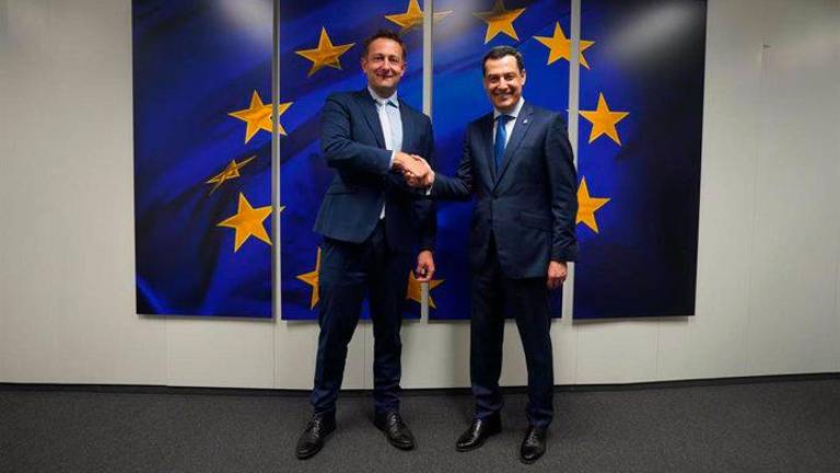 Moreno se reúne con el comisario de Agricultura en Bruselas Moreno se reúne con el comisario de Agricultura en Bruselas