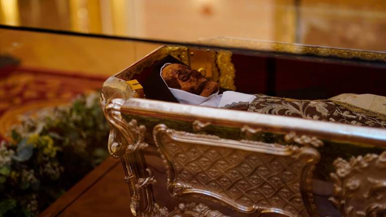 El cuerpo de Santa Teresa se muestra por primera vez en un siglo El cuerpo de Santa Teresa se muestra por primera vez en un siglo