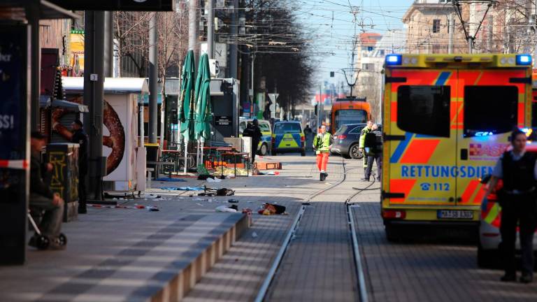 Atropello múltiple en Mannheim (Alemania) con al menos un muerto Atropello múltiple en Mannheim (Alemania) con al menos un muerto