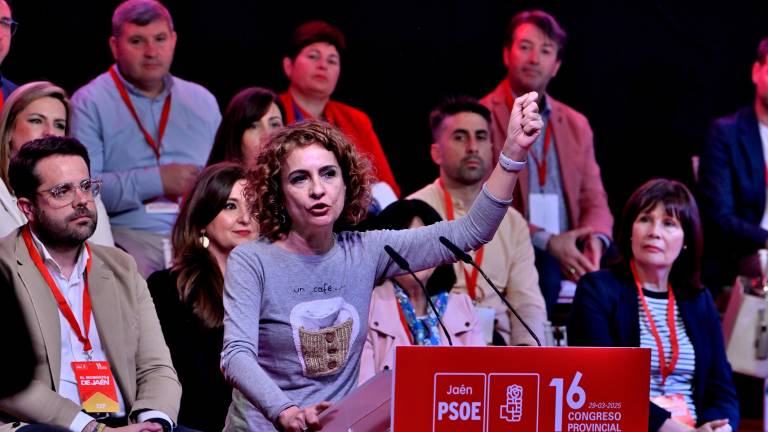María Jesús Montero: “No queremos el poder para hacernos fotos, sino para cambiar la vida de la gente” María Jesús Montero: “No queremos el poder para hacernos fotos, sino para cambiar la vida de la gente”