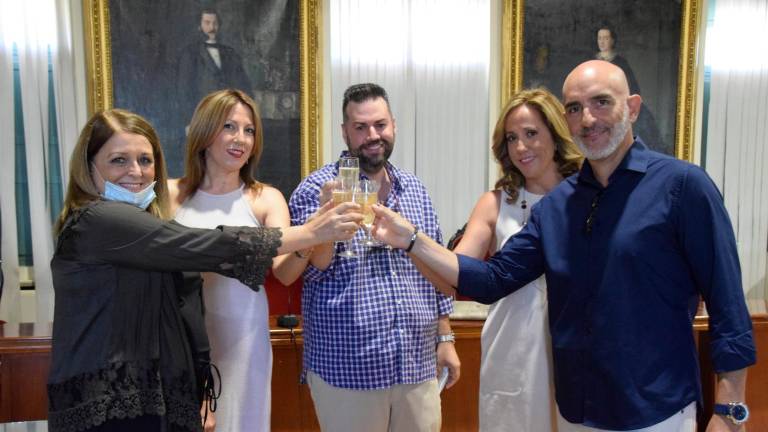 El primer “sí, quiero” tras meses sin poder celebrarse El primer “sí, quiero” tras meses sin poder celebrarse