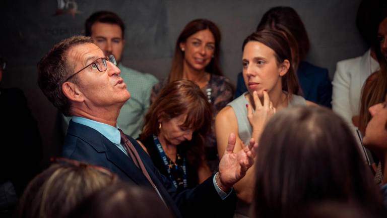 Feijóo exige a Armengol anunciar este miércoles la fecha de la investidura de Sánchez Feijóo exige a Armengol anunciar este miércoles la fecha de la investidura de Sánchez