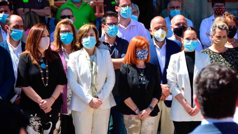 Lozano apela a la unidad de las administraciones públicas frente a la violencia de género Lozano apela a la unidad de las administraciones públicas frente a la violencia de género