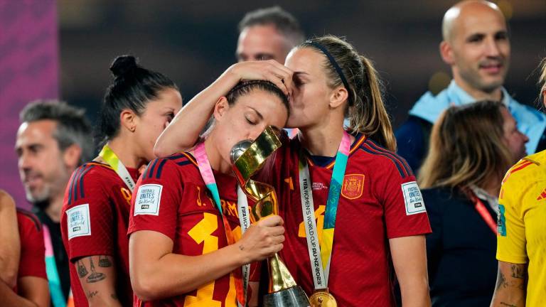 Fotogalería: Así ha sido la victoria de España ante Inglaterra en la final del Mundial femenino Fotogalería: Así ha sido la victoria de España ante Inglaterra en la final del Mundial femenino