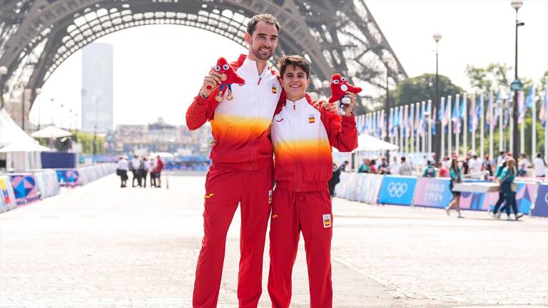 María Pérez y Álvaro Martín, plata y bronce en 20 kilómetros marcha María Pérez y Álvaro Martín, plata y bronce en 20 kilómetros marcha