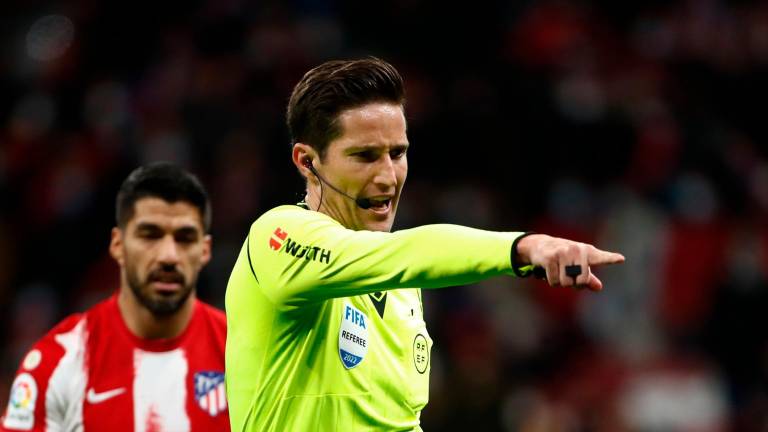 Munuera Montero, de Jaén, el mejor árbitro de LaLiga Munuera Montero, de Jaén, el mejor árbitro de LaLiga
