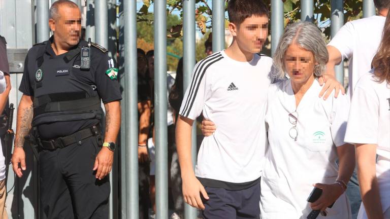 Consternación y debate tras la agresión de un menor con arma blanca en un instituto de Jerez Consternación y debate tras la agresión de un menor con arma blanca en un instituto de Jerez