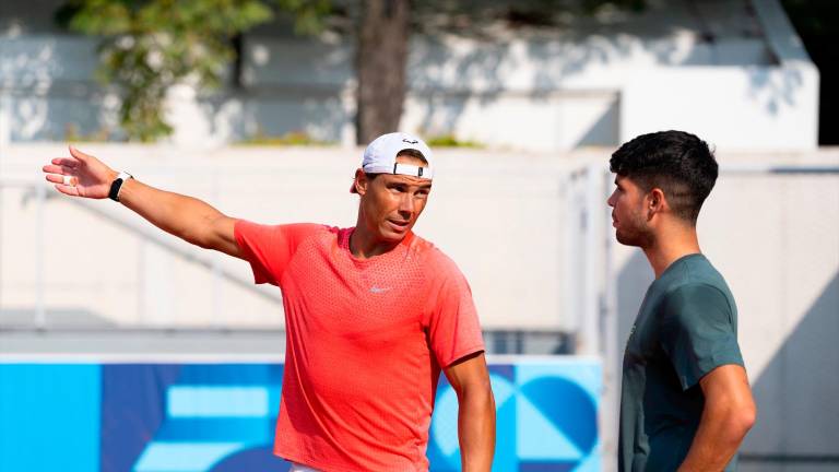 Nadal avista a Djokovic en el torneo de París 2024 Nadal avista a Djokovic en el torneo de París 2024