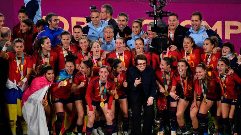 Fotogalería: Así ha sido la victoria de España ante Inglaterra en la final del Mundial femenino Fotogalería: Así ha sido la victoria de España ante Inglaterra en la final del Mundial femenino