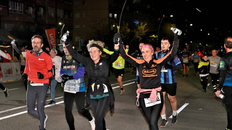 Las imágenes más emocionantes de la llegada a meta de San Antón Las imágenes más emocionantes de la llegada a meta de San Antón