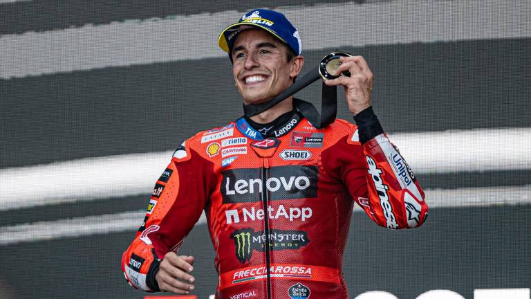 Marc Márquez se exhibe de nuevo en Aragón y es más líder de MotoGP Marc Márquez se exhibe de nuevo en Aragón y es más líder de MotoGP