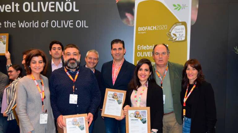 Un aceite jiennense gana el primer premio en BioFach Un aceite jiennense gana el primer premio en BioFach