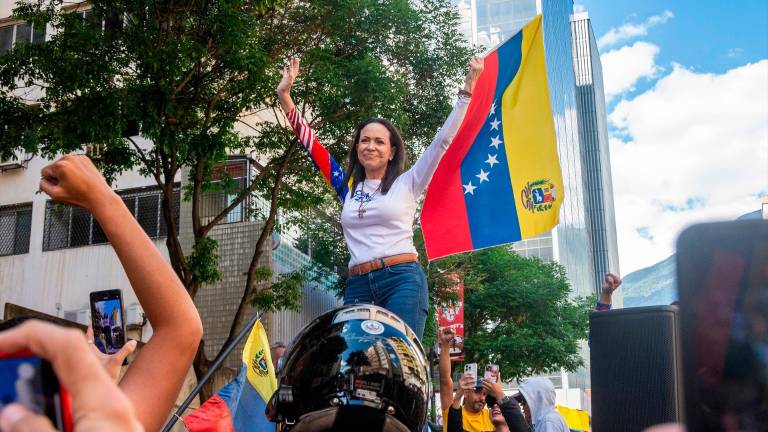 Machado confirma que está en “un lugar seguro” tras ser liberada en Venezuela Machado confirma que está en “un lugar seguro” tras ser liberada en Venezuela